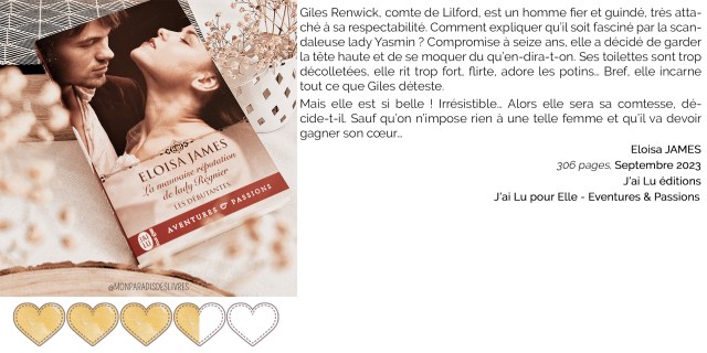 Les-debutantes-2-la-mauvaise-reputation-de-lady-regnier-eloise-james-mpdl