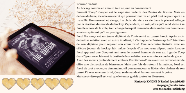 Review-Off-the-bench-book-1-Hooking-the-captain-kimberly-knight-rachel-lyn-adams-mpdl