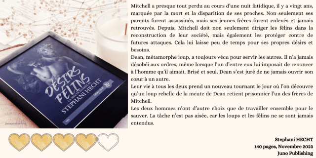 Review-la-meute-egaree-4-desirs-felin-stephani-hecht-mpdl