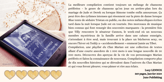 Review-le-clan-marian-9-une-playlist-du-clan-marian-lucy-lennox-mpdl